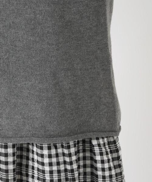 one'sterrace(ワンズテラス)の「【あったか】ふわもち素材のシンプル前開きベスト(ベスト・レディース・ベージュ系8/グレー系その他7/ブラック系8・02)」の9枚目の写真