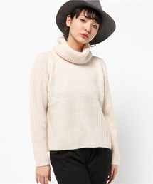 MOUSSY | Loose turtle knit(ニット/セーター)