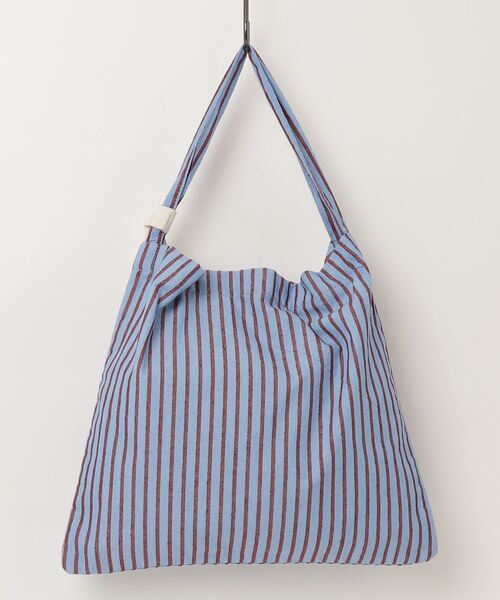 beej（ビージ）の「(beej)ONESHOULDER BAG STRIPE（ショルダーバッグ・レディース・ベージュ/ブラウン/ブルー・ONE SIZE）」の4枚目の写真