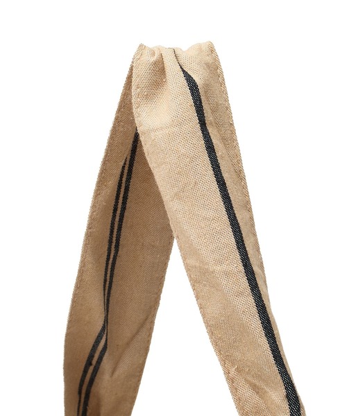 beej（ビージ）の「(beej)ONESHOULDER BAG STRIPE（ショルダーバッグ・レディース・ベージュ/ブラウン/ブルー・ONE SIZE）」の9枚目の写真