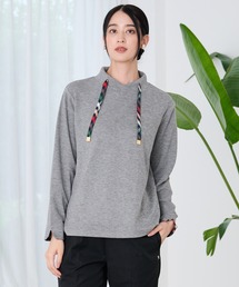 マシュマロリブ フードライクプルオーバー