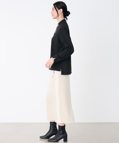 Arnold Palmer(アーノルドパーマー)の「マシュマロリブ フードライクプルオーバー(スウェット・レディース・ブラック/杢グレー/オートミール・M/S/L)」の11枚目の写真