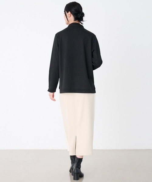 Arnold Palmer(アーノルドパーマー)の「マシュマロリブ フードライクプルオーバー(スウェット・レディース・ブラック/杢グレー/オートミール・M/S/L)」の12枚目の写真