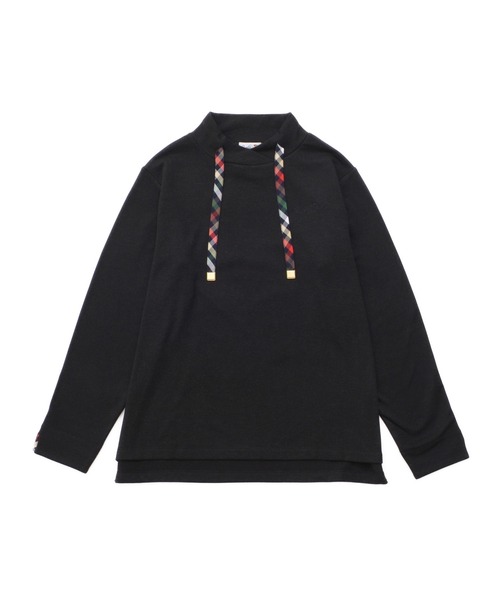 Arnold Palmer(アーノルドパーマー)の「マシュマロリブ フードライクプルオーバー(スウェット・レディース・ブラック/杢グレー/オートミール・M/S/L)」の13枚目の写真