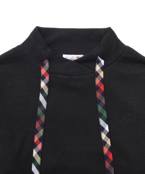 Arnold Palmer(アーノルドパーマー)の「マシュマロリブ フードライクプルオーバー(スウェット・レディース・ブラック/杢グレー/オートミール・M/S/L)」の14枚目の写真