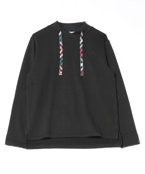 Arnold Palmer(アーノルドパーマー)の「マシュマロリブ フードライクプルオーバー(スウェット・レディース・ブラック/杢グレー/オートミール・M/S/L)」の20枚目の写真