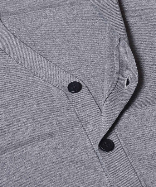 coca(coca)(コカ)の「ハイゲージニットカーディガン(カーディガン/ボレロ・メンズ・ブラック/グレー・L/M/XL)」の13枚目の写真