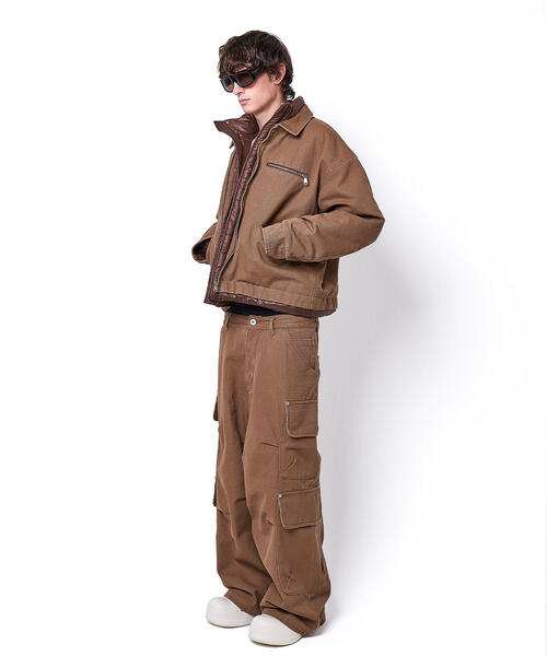 DANKE SCHON(ダンケシェーン)の「DankeSchon/ダンケシェーン/DUCK LAYER BLOUSON(ブルゾン・レディース・ブラック/ベージュ・M/L)」の14枚目の写真