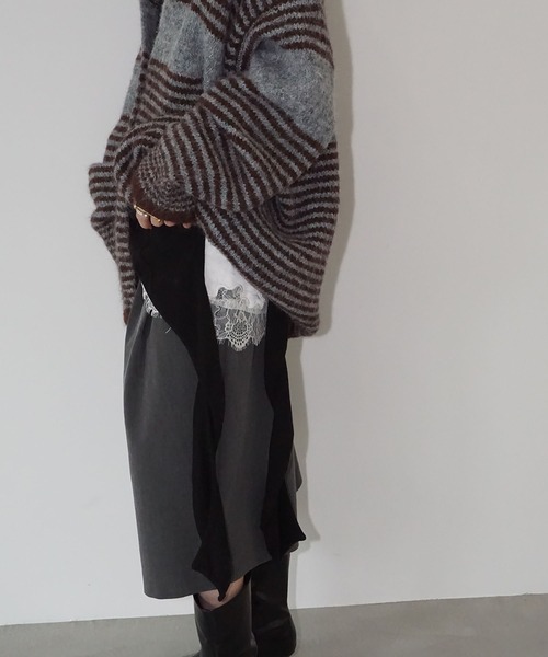 アシンメトリーデザイントップス chw25a108-ファッション通販サイト