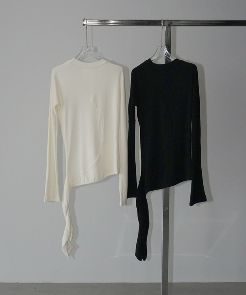 アシンメトリーデザイントップス chw25a108-ファッション通販サイト