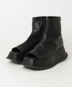 anuke/アンヌーク】Eco leather Long Boots/エコレザーロングブーツ