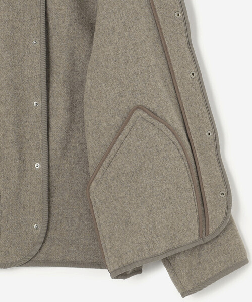 DANTON(ダントン)の「DANTON | ウールライトパイル スタンドカラージャケット MEN(その他アウター・メンズ・ベージュ系その他/ネイビー・40/38/42)」の14枚目の写真