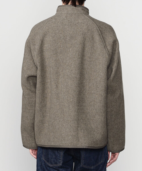 DANTON(ダントン)の「DANTON | ウールライトパイル スタンドカラージャケット MEN(その他アウター・メンズ・ベージュ系その他/ネイビー・40/38/42)」の7枚目の写真