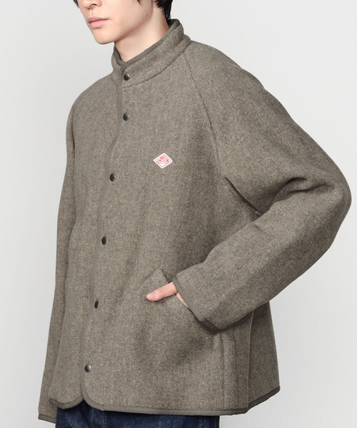 DANTON | ウールライトパイル スタンドカラージャケット MEN（その他