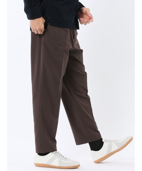 セール】【ストレッチツイル】m.f.エディトリアル メンズ ワンタック