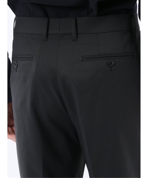 セール】【ストレッチツイル】m.f.エディトリアル メンズ ワンタック