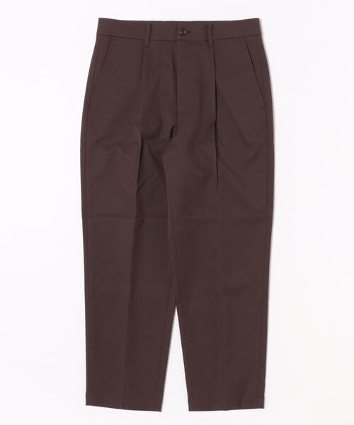 セール】【ストレッチツイル】m.f.エディトリアル メンズ ワンタック