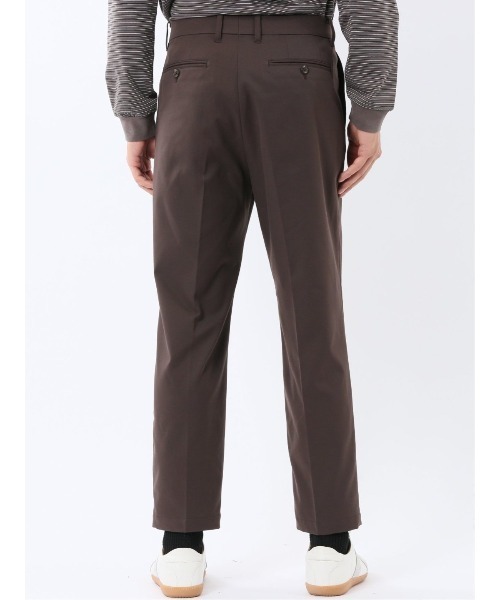 セール】【ストレッチツイル】m.f.エディトリアル メンズ ワンタック