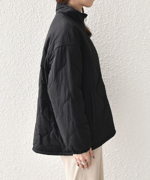 セール】SHIPS Colors:THINSULATE(TM) 中綿 リバーシブル ブルゾン