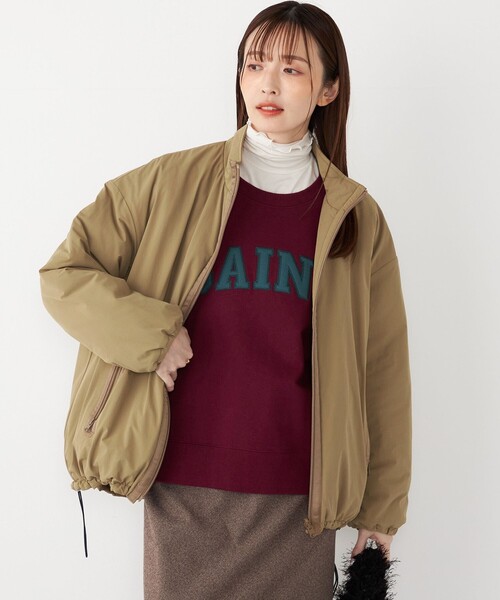 SHIPS Colors:THINSULATE(TM) 中綿 リバーシブル ブルゾン◇（ブルゾン