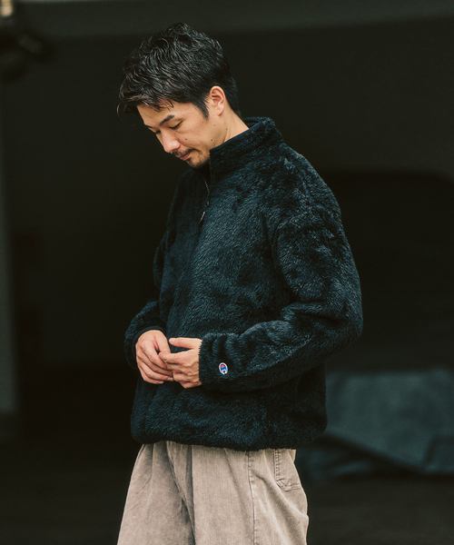 Champion（チャンピオン）の「CHAMPION / チャンピオン Shelpa Fleece ZIP JACKET（その他アウター・メンズ・ブラック/カーキ/ネイビー・MEDIUM/LARGE/X-LARGE）」の15枚目の写真