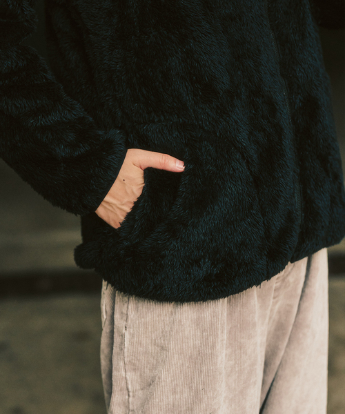 Champion（チャンピオン）の「CHAMPION / チャンピオン Shelpa Fleece ZIP JACKET（その他アウター・メンズ・ブラック/カーキ/ネイビー・MEDIUM/LARGE/X-LARGE）」の13枚目の写真