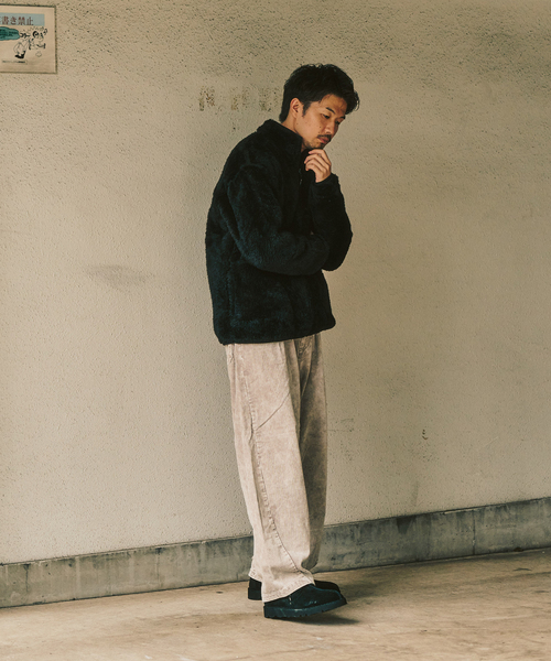 Champion（チャンピオン）の「CHAMPION / チャンピオン Shelpa Fleece ZIP JACKET（その他アウター・メンズ・ブラック/カーキ/ネイビー・MEDIUM/LARGE/X-LARGE）」の12枚目の写真