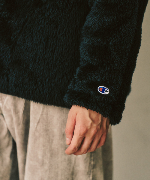 Champion（チャンピオン）の「CHAMPION / チャンピオン Shelpa Fleece ZIP JACKET（その他アウター・メンズ・ブラック/カーキ/ネイビー・MEDIUM/LARGE/X-LARGE）」の9枚目の写真