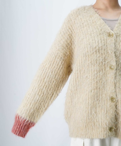 ルカ LUCA☆定1万☆クリスタルボタン 薄手 カーディガン☆E-M 5063 LUCA⁄LADY LUCK LUCA（ルカ⁄レディラックルカ）の「LC⁄LLL フェザー