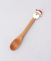 212 KITCHEN STORE(トゥワントゥキッチンストア)のクリスマスウッドカトラリー サンタスプーン(カトラリー)