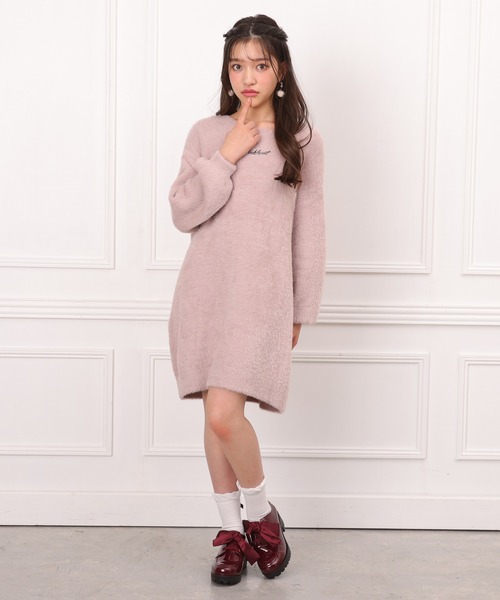 セール】PINKHUNT シャギーニットワンピース 1075K（ワンピース