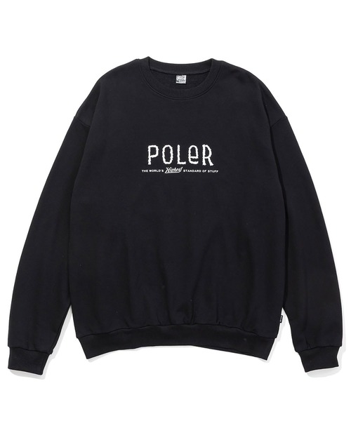 POLeR（ポーラー）の「POLER FURRY FONT CREW（スウェット・メンズ・グレー/ブラック・M/L/XL）」の7枚目の写真