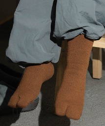 HIGHTIDE（ハイタイド）の「NODAL Brushed Pile Socks ノーダル ブラッシュド パイルソックス  靴下 足袋 ルームソックス メンズ レディース 23～27cm（ソックス/靴下）」