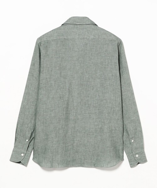 BEAMS F(ビームスエフ)の「Maria Santangelo / POLO JP リネン プルオーバー シャツ(シャツ/ブラウス・メンズ・グレー/ホワイト/ケリーグリーン/ネイビー・XS/M/L/S)」の19枚目の写真