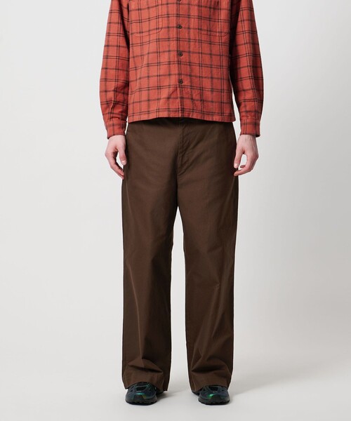 UNITED ARROWS & SONS（ユナイテッドアローズアンドサンズ）の「＜UNITED ARROWS & SONS＞ CTN/SRG BAGGY TROUSERS 25AW/パンツ（チノパンツ・メンズ・ダークブラウン/ベージュ・XL/S/L/M）」の22枚目の写真