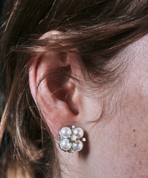 IRIS47（イリスフォーセブン）の「【IRIS 47】 petit cosmic earring/プチ コズミック イヤリング（イヤリング・レディース・ゴールド/シルバー・FREE）」の2枚目の写真