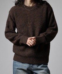 ATU　ループヤーンモックネックニット