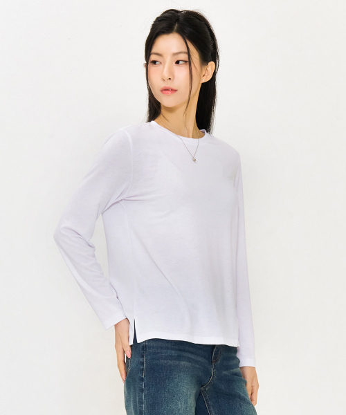 CHASECULT（チェイスカルト）の「レディース エッセンシャルTシャツ-ホワイト（Tシャツ/カットソー・レディース・ホワイト・90/85/95）」の3枚目の写真