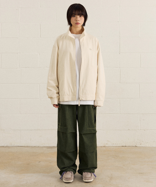 F.ILLUMINATE(フィルミネイト)の「メタルシンボルロゴヘリントンジャケット-キャメル(ブルゾン・レディース・その他・SMALL/MEDIUM/LARGE)」の6枚目の写真