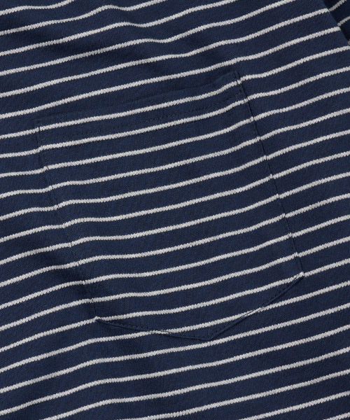 FRIZMWORKS(フリズムワークス)の「STRIPE OVERSIZED RELAX TEE 003 _ NAVY(Tシャツ/カットソー・メンズ・その他・LARGE/SMALL/MEDIUM/X-LARGE)」の5枚目の写真