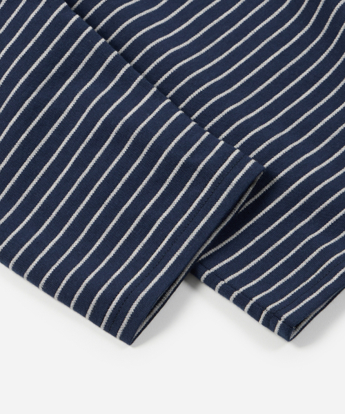 FRIZMWORKS(フリズムワークス)の「STRIPE OVERSIZED RELAX TEE 003 _ NAVY(Tシャツ/カットソー・メンズ・その他・LARGE/SMALL/MEDIUM/X-LARGE)」の6枚目の写真