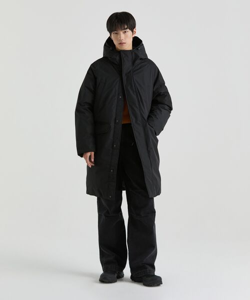 MUSINSA STANDARD（ムシンサスタンダード）の「[シティレジャー] ベルト付きデニムパラシュートパンツ [ウォッシュドブラック]（デニムパンツ・メンズ・その他・31/33/26/27/28/29/38/42/36/34/32/30/40）」の15枚目の写真