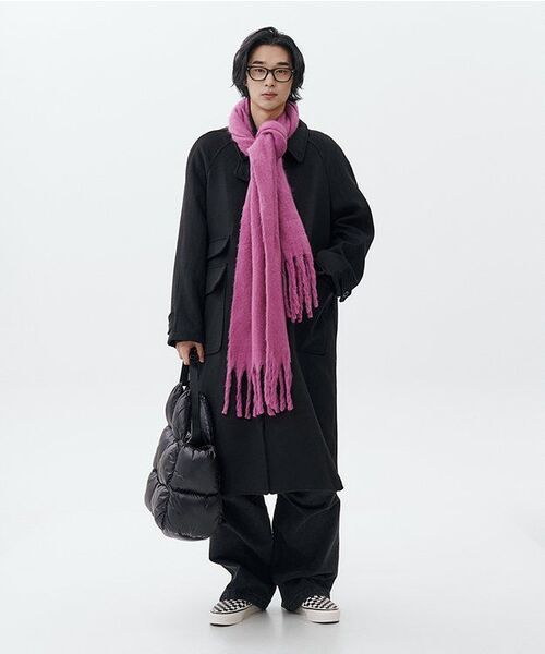 MUSINSA STANDARD（ムシンサスタンダード）の「[シティレジャー] ベルト付きデニムパラシュートパンツ [ウォッシュドブラック]（デニムパンツ・メンズ・その他・31/33/26/27/28/29/38/42/36/34/32/30/40）」の17枚目の写真