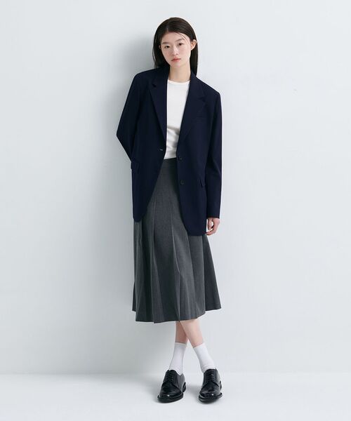 MUSINSA STANDARD WOMAN（ムシンサスタンダードウーマン）の「ウィメンズスリムクロップクルーネックTシャツ[クリーム]（Tシャツ/カットソー・レディース・その他・SMALL/MEDIUM/LARGE/X-LARGE/X-SMALL）」の11枚目の写真