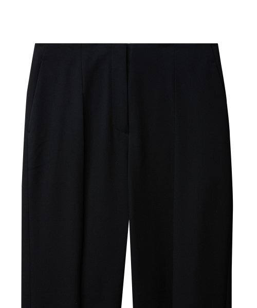 MUSINSA STANDARD WOMAN（ムシンサスタンダードウーマン）の「ウーマンズウエストバンドレスレスリバースジョールージュテーパードスラックス[ブラック]（スラックス・レディース・その他・31/26）」の3枚目の写真