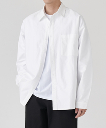 オーバーフィット オックスフォードシャツ (WHITE)
