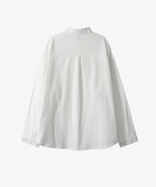 TOFFEE（トフィー）の「オーバーフィット オックスフォードシャツ (WHITE)（シャツ/ブラウス・メンズ・その他・MEDIUM/LARGE）」の3枚目の写真
