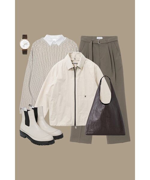 TOFFEE（トフィー）の「オーバーフィット オックスフォードシャツ (WHITE)（シャツ/ブラウス・メンズ・その他・MEDIUM/LARGE）」の21枚目の写真
