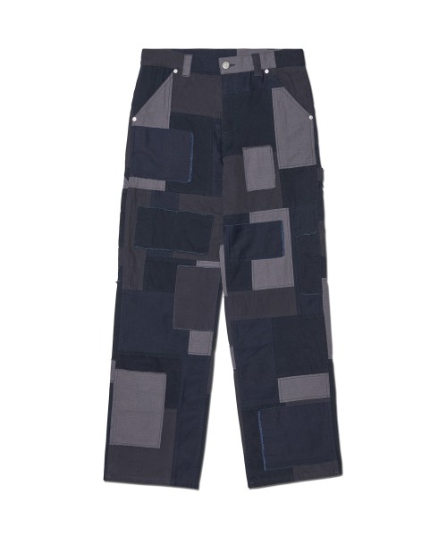 NOMANUAL(NOMANUAL)の「MULTI PANEL WORK PANTS - WASHED NAVY(その他パンツ・レディース・その他・SMALL/MEDIUM/LARGE)」の1枚目の写真