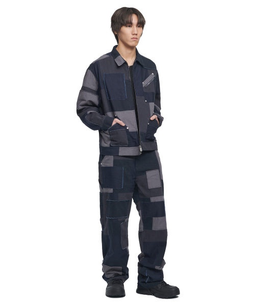 NOMANUAL(NOMANUAL)の「MULTI PANEL WORK PANTS - WASHED NAVY(その他パンツ・レディース・その他・SMALL/MEDIUM/LARGE)」の3枚目の写真